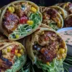 Southwest chicken wraps - featured image