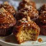 sticky toffee cupcakes - featured image
