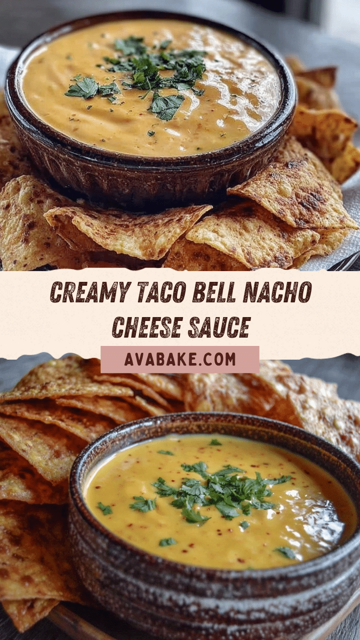 Taco Bell Nacho Cheese Sauce recipe