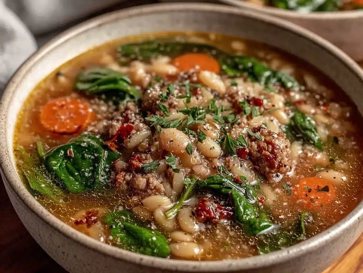 Tuscan White Bean Soup preparation steps
