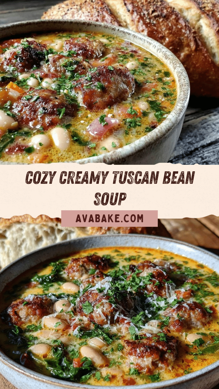 Tuscan White Bean Soup recipe