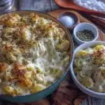 white cheddar mac and cheese - featured image