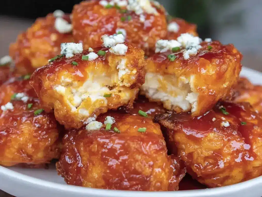 air fryer boneless buffalo bites - featured image