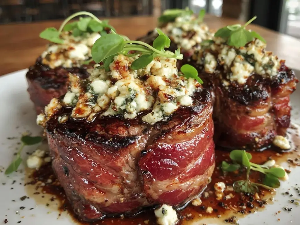 bacon wrapped filet mignon - featured image