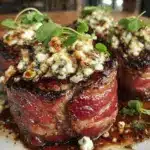 bacon wrapped filet mignon - featured image