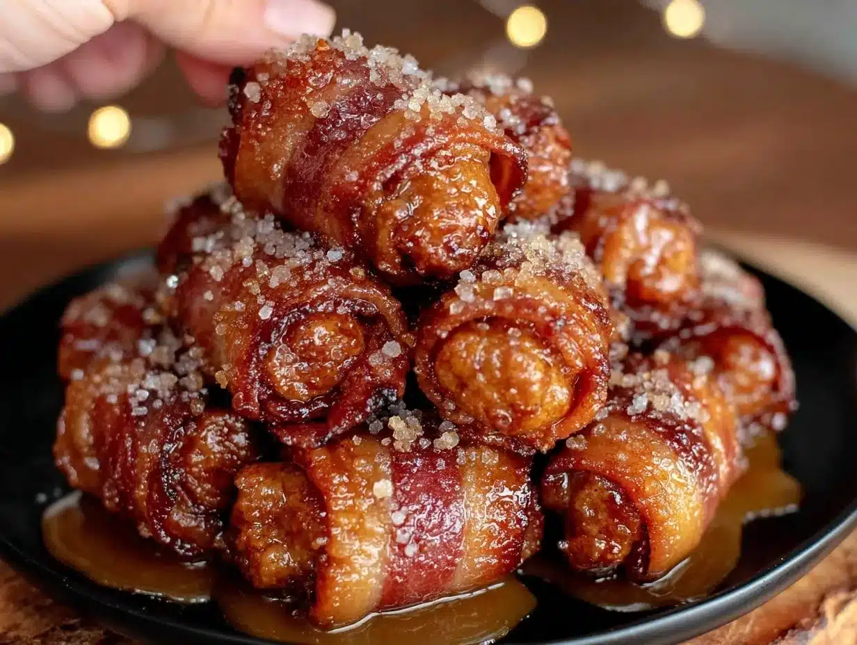 bacon wrapped smokies preparation steps