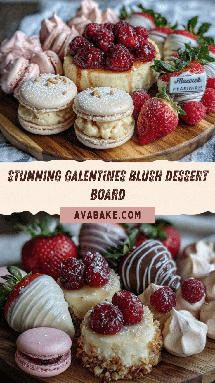 blush dessert charcuterie board recipe