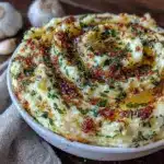 brown butter sage mashed potatoes - featured image