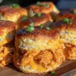 buffalo jalapeño chicken biscuits - featured image