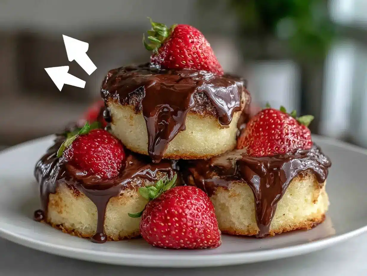 chocolate-covered strawberry steamed cakes preparation steps