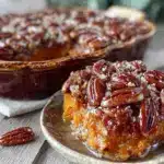 Creamy Maple Pecan Sweet Potato Casserole - featured image