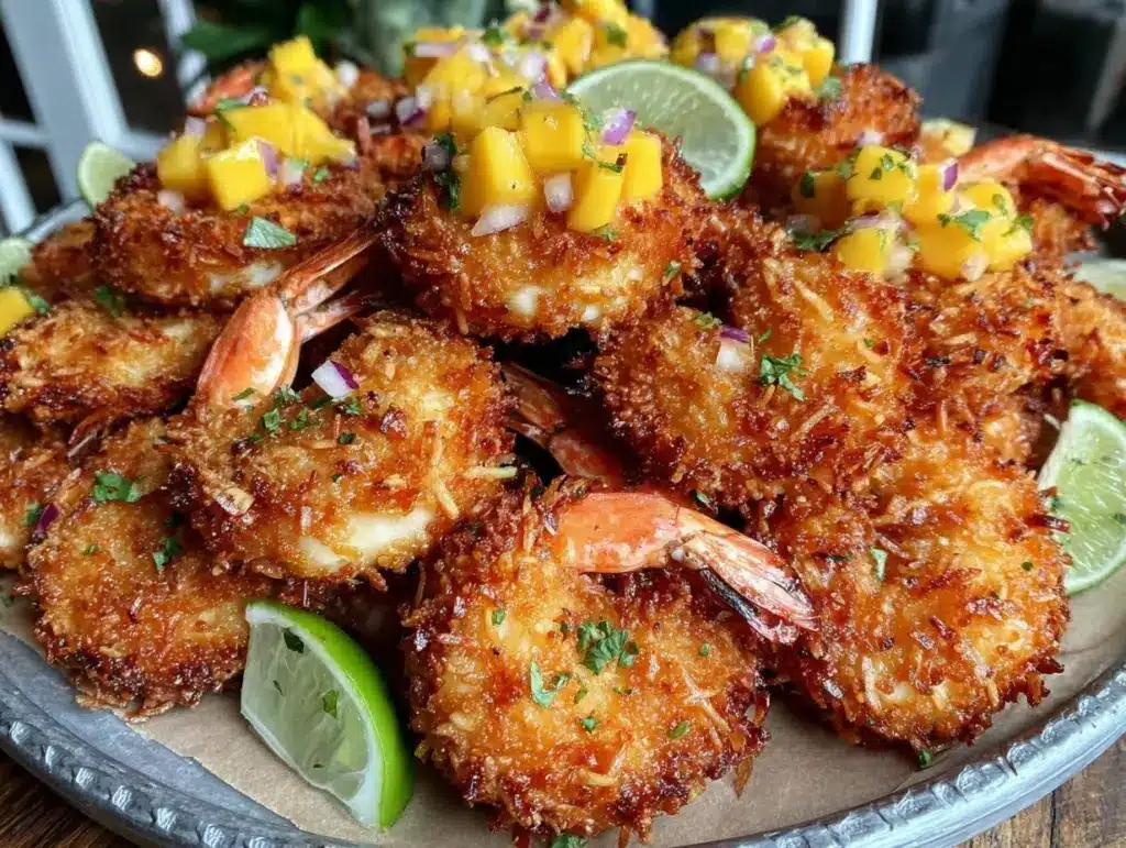 crispy coconut shrimp - featured image