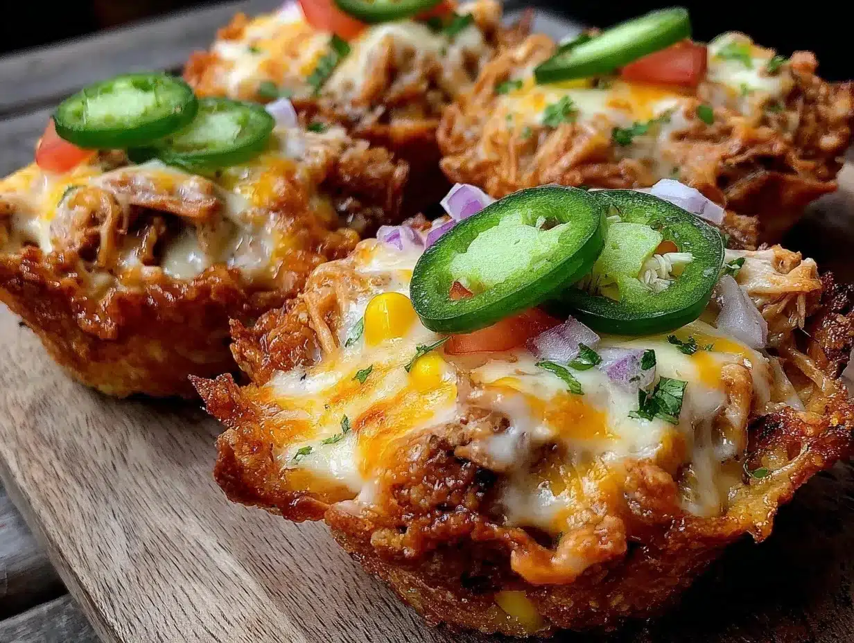 crispy loaded queso ranch chicken cups preparation steps