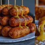 crispy mini corn dogs - featured image