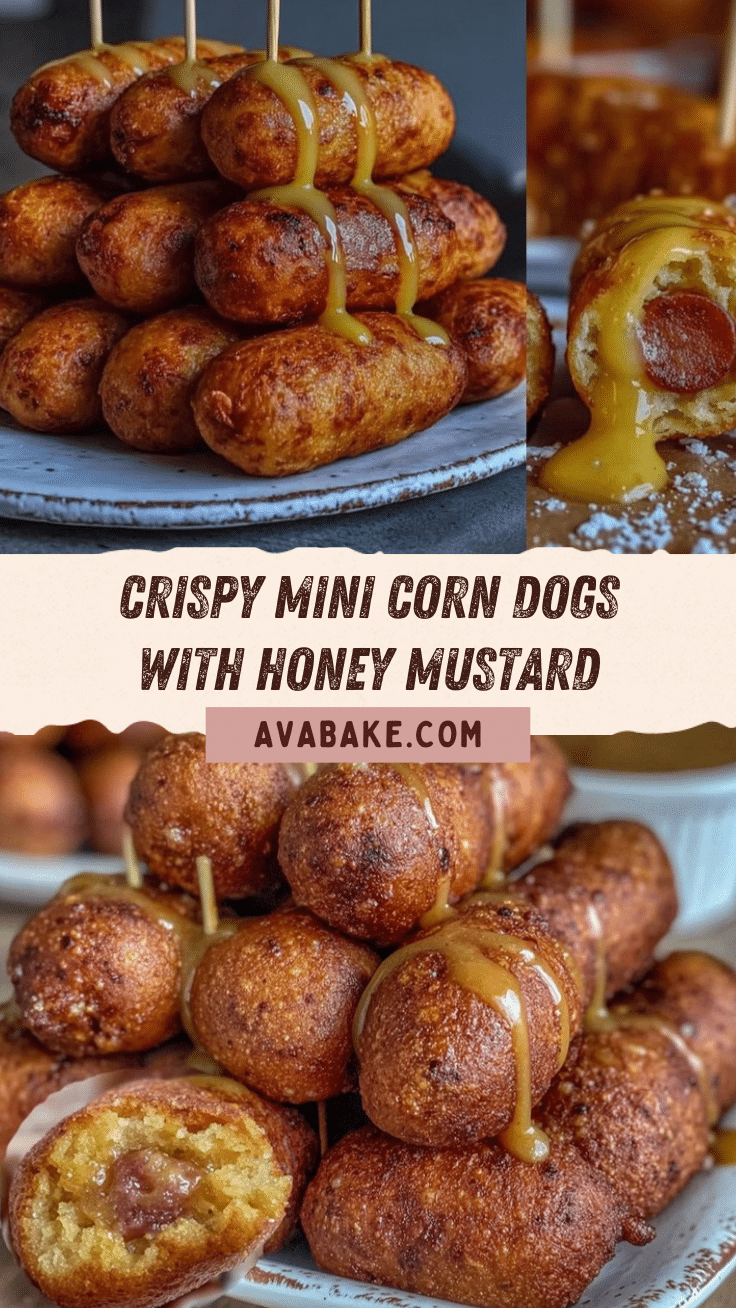 crispy mini corn dogs recipe