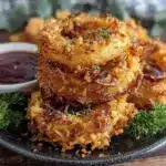 crispy onion rings - featured image