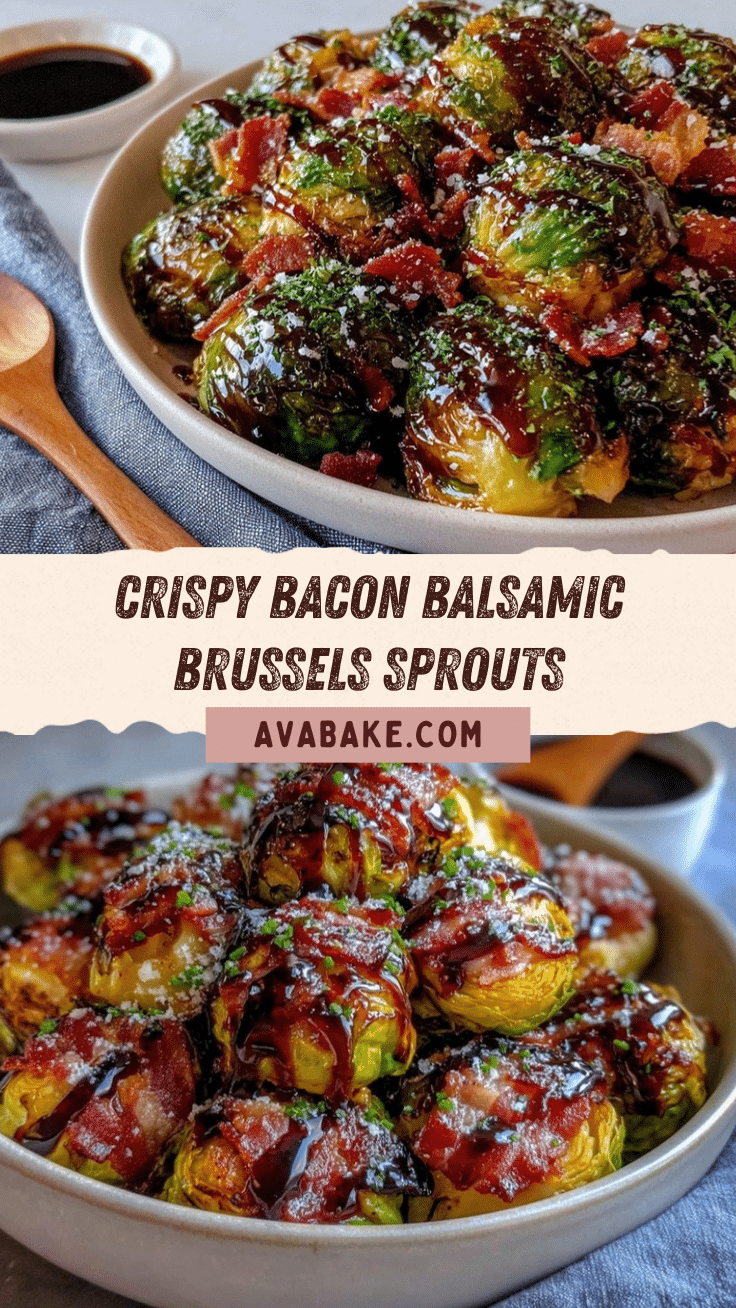 crispy roasted Brussels sprouts with bacon recipe