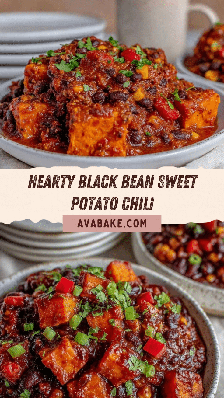 Daniel Fast Black Bean Sweet Potato Chili recipe