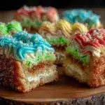 Dr. Seuss Rainbow Jigsaw Toast Squares - featured image