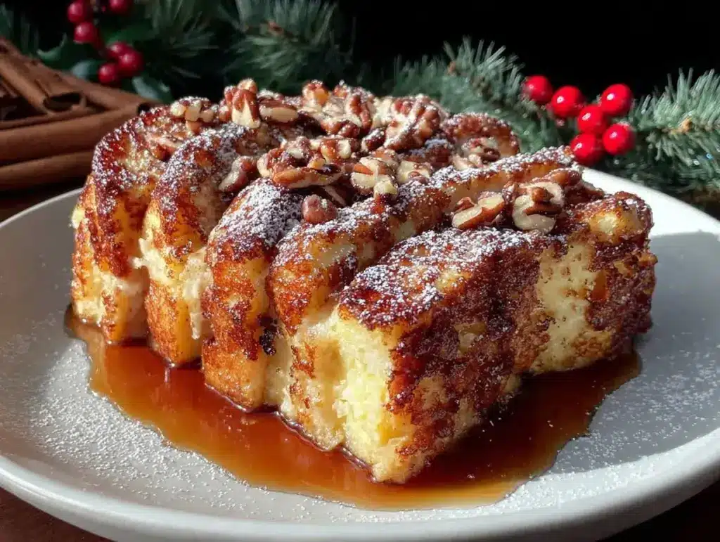 Eggnog French Toast Casserole - featured image