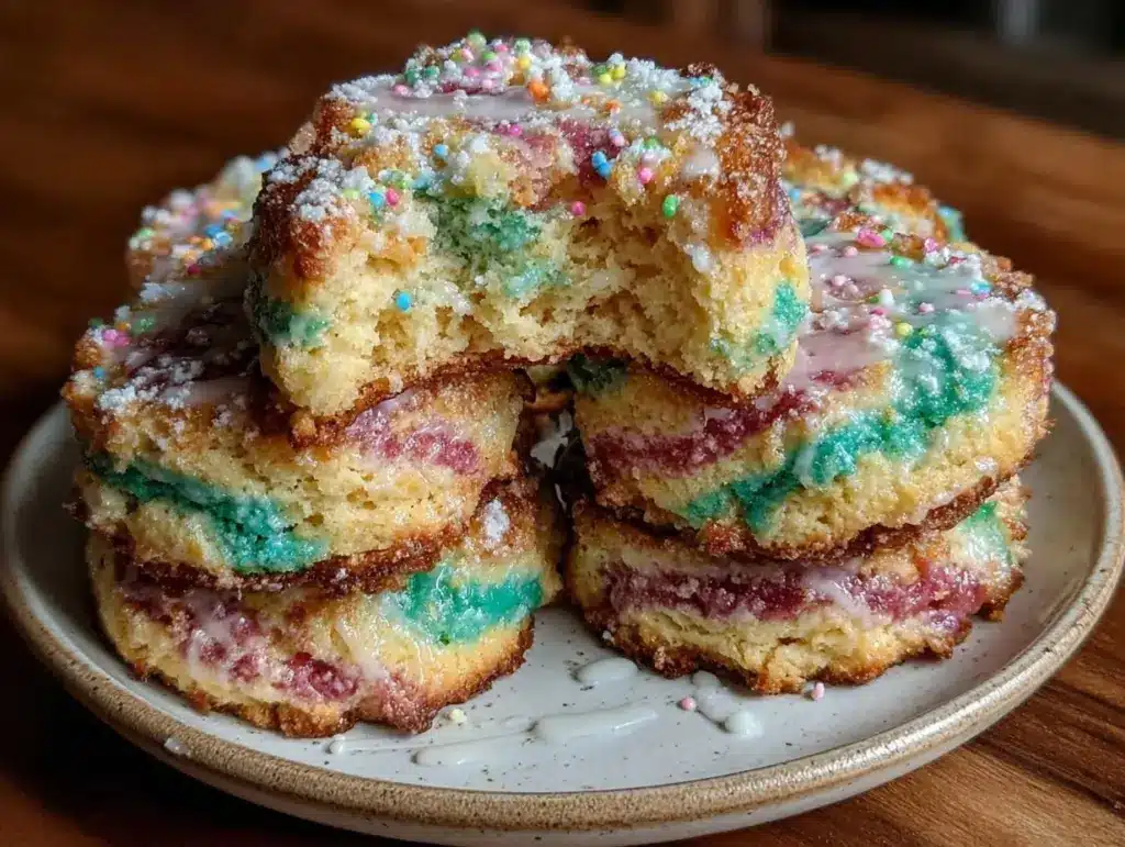 Fluffy Dr. Seuss Rainbow Scone Cloud Towers - featured image
