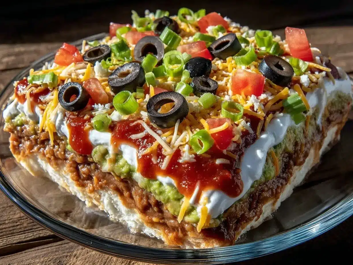 Football Stadium Dip preparation steps