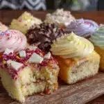 Galentine’s Frosted Mini Cake Sampling Board - featured image