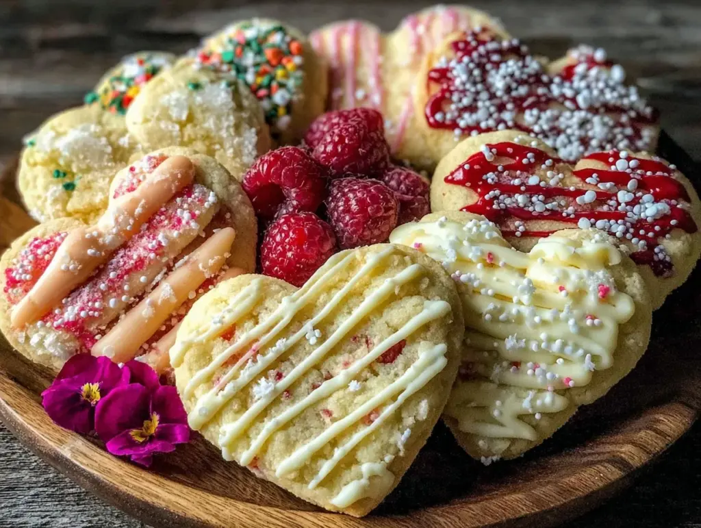 Galentine’s Mini Heart Cookie Party Board - featured image