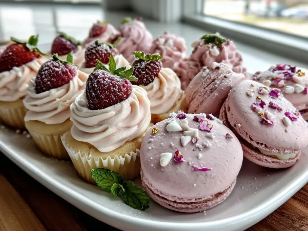 Galentine’s pink dessert platter - featured image