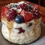 Greek yogurt overnight oats - featured image