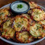 Healthy Air Fryer Parmesan Veggie Chips - featured image