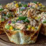 Healthy Chicken Chili Veggie Cups - featured image