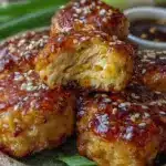 Healthy Crispy Air Fryer Chicken Teriyaki Bites - featured image