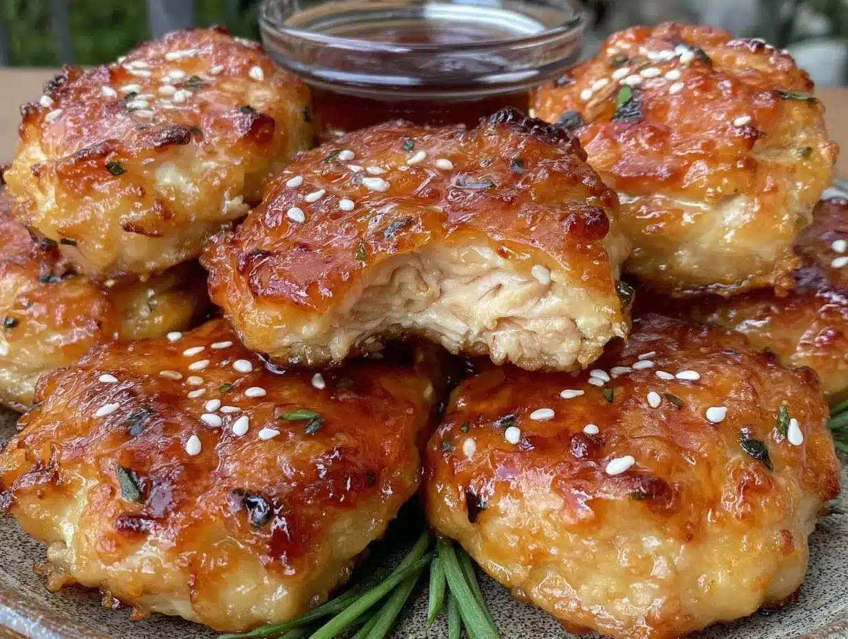 Healthy Crispy Air Fryer Chicken Teriyaki Bites preparation steps