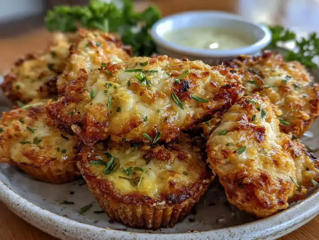 Healthy Crispy Air Fryer Ranch Chicken Tender Cups - featured image