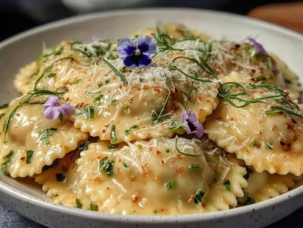 heart shaped ravioli preparation steps