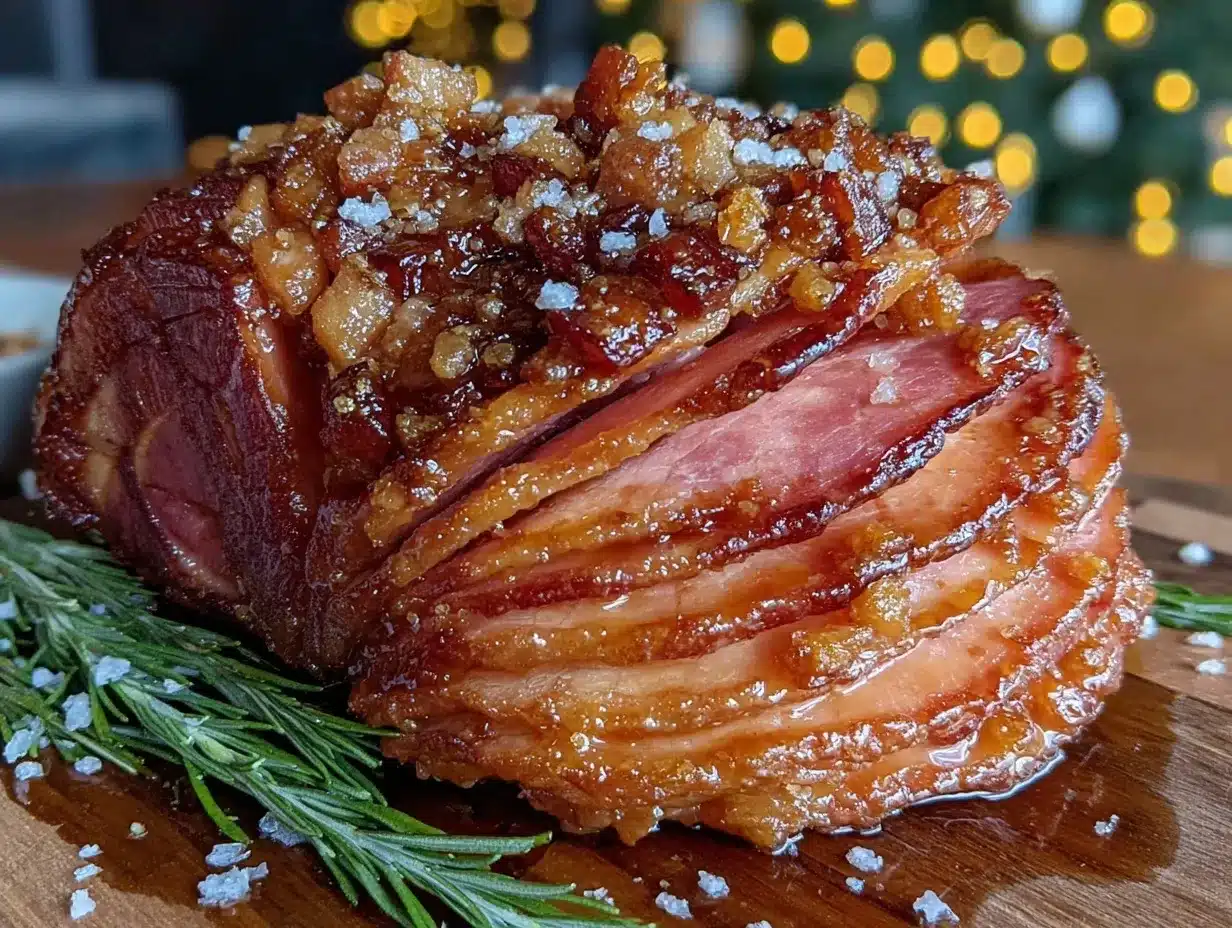 honey glazed spiral ham preparation steps