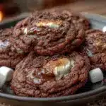 hot cocoa cookies - featured image