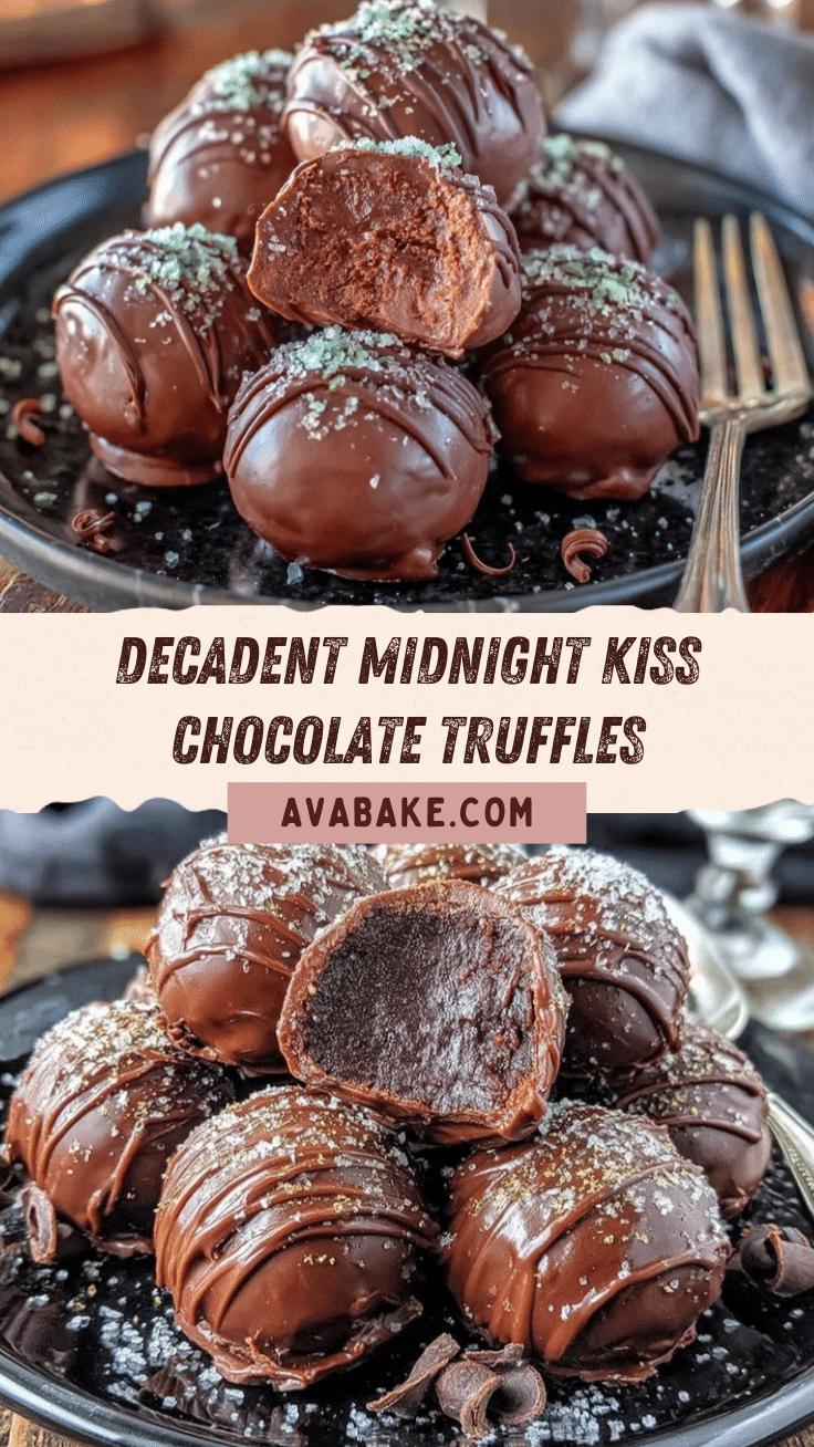 Midnight Kiss Chocolate Truffles recipe