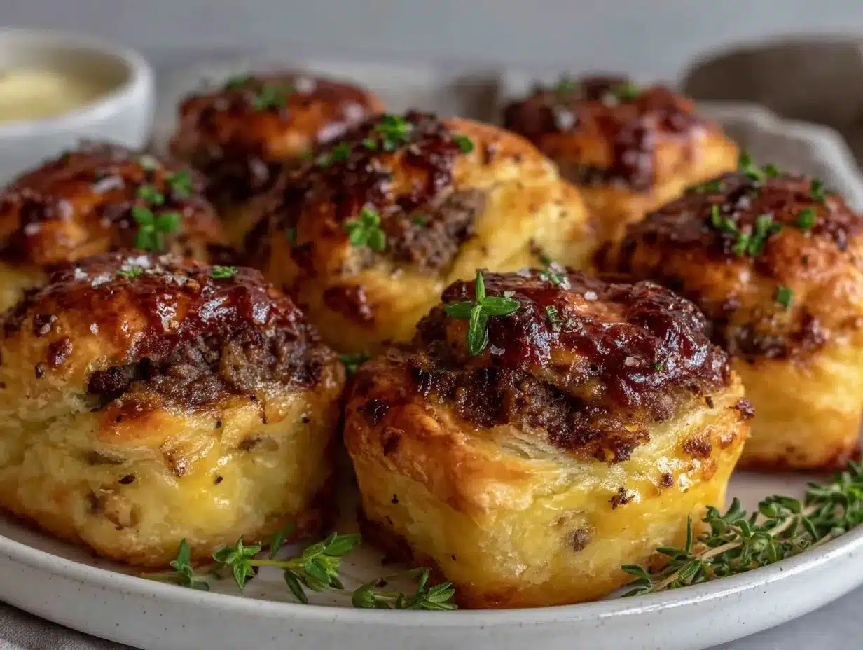 Mini Beef Wellington Bites preparation steps