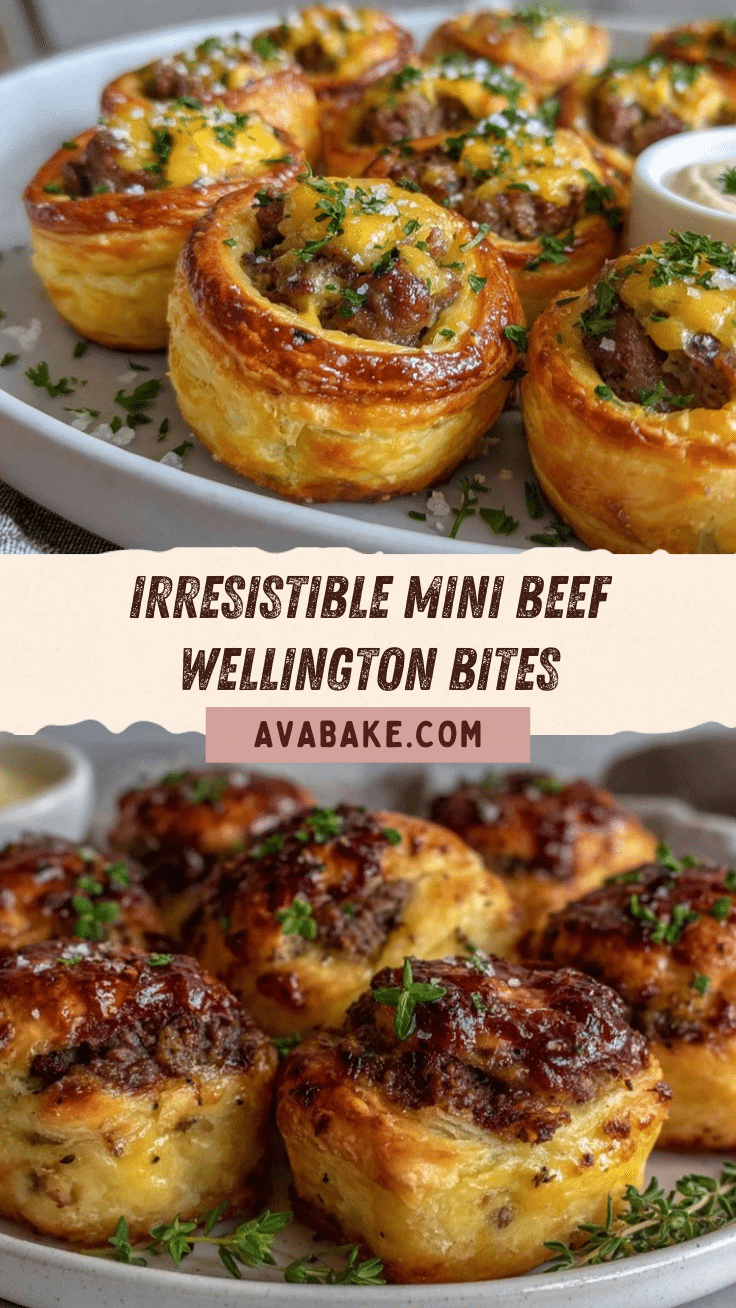 Mini Beef Wellington Bites recipe