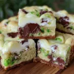 Mint Chip Marshmallow Cookie Bars - featured image