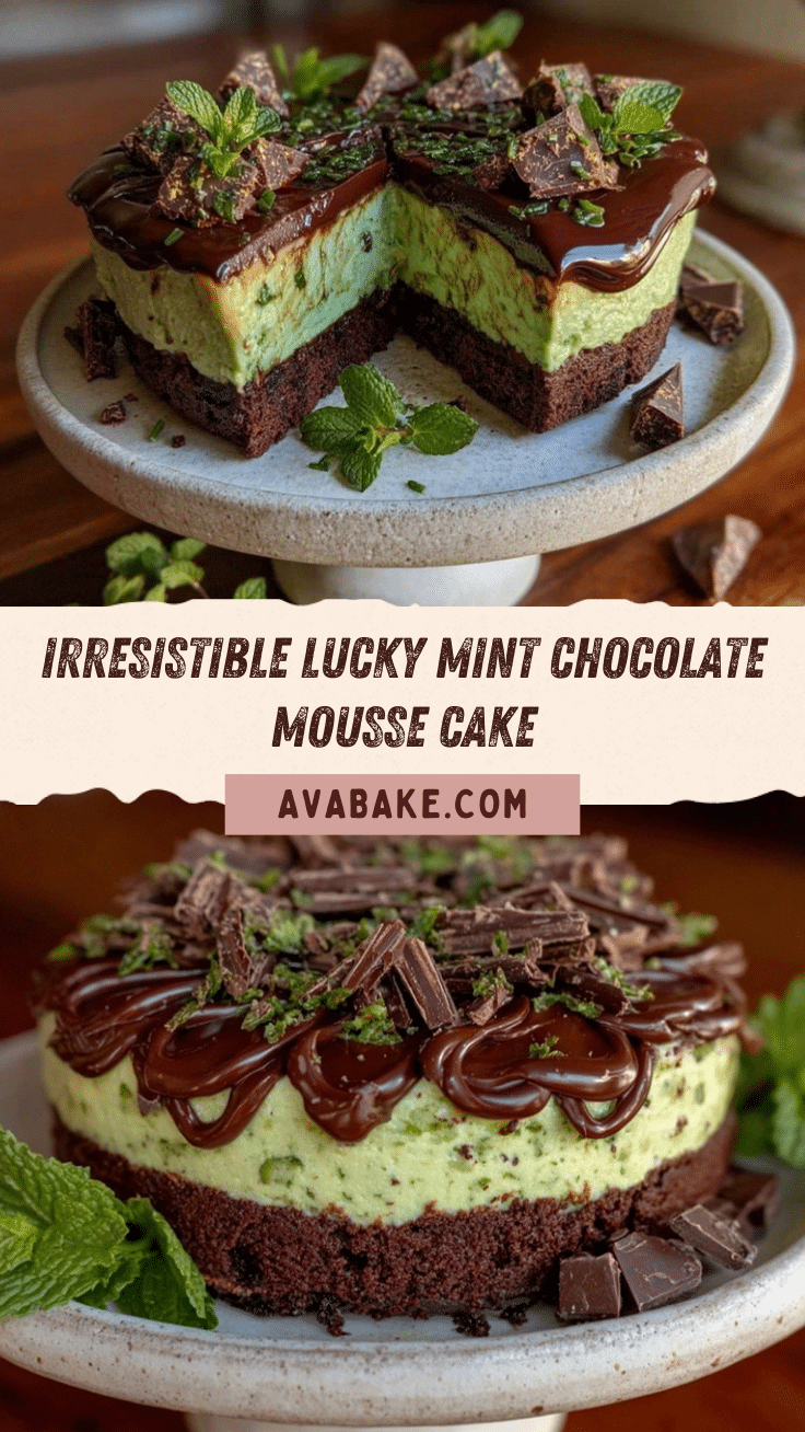 mint chocolate mousse cake recipe