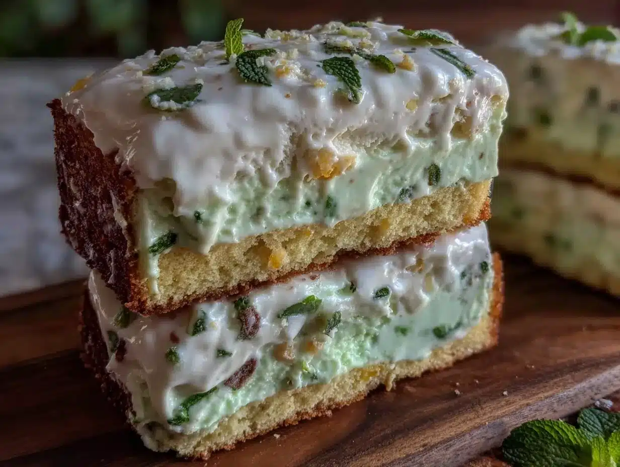 mint velvet ice cream bars preparation steps