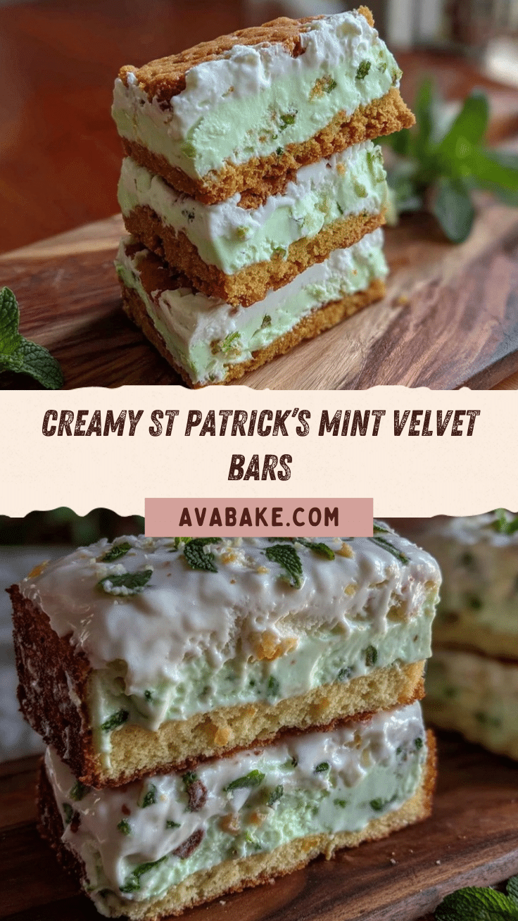 mint velvet ice cream bars recipe