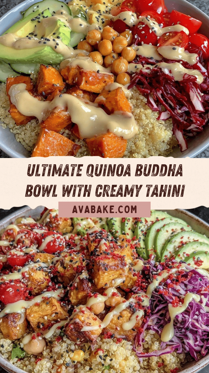 quinoa Buddha bowl recipe