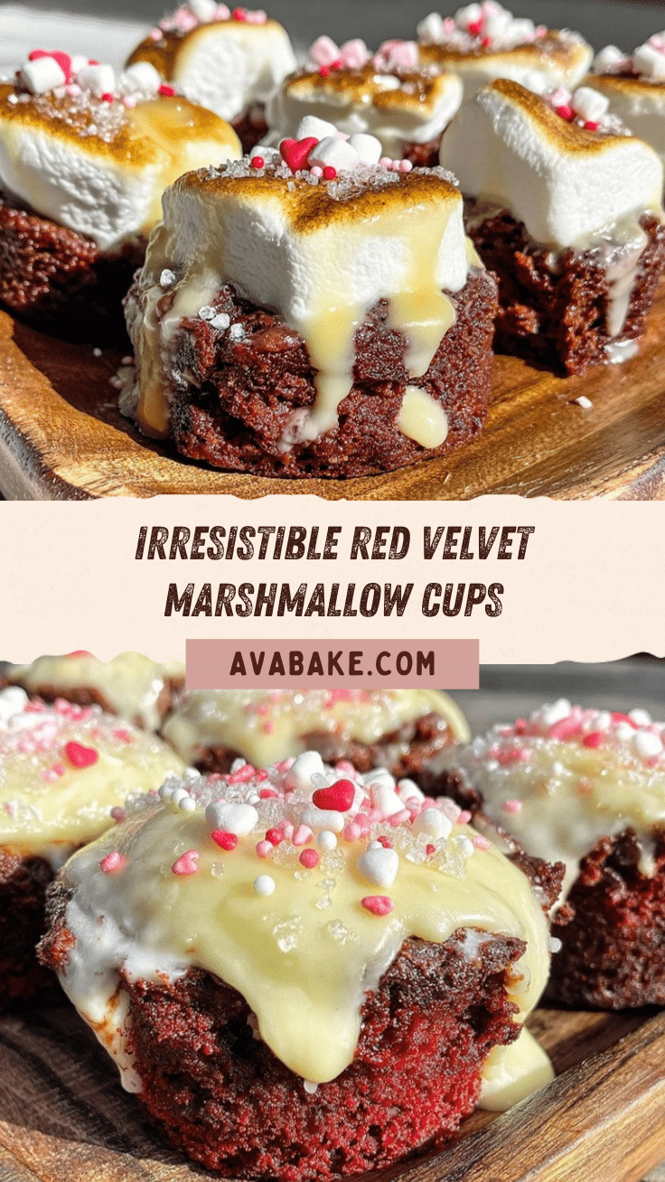 red velvet marshmallow cups recipe recipe