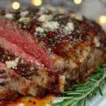 rosemary garlic butter ribeye roast - featured image
