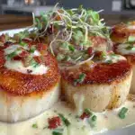seared scallops recipe - featured image