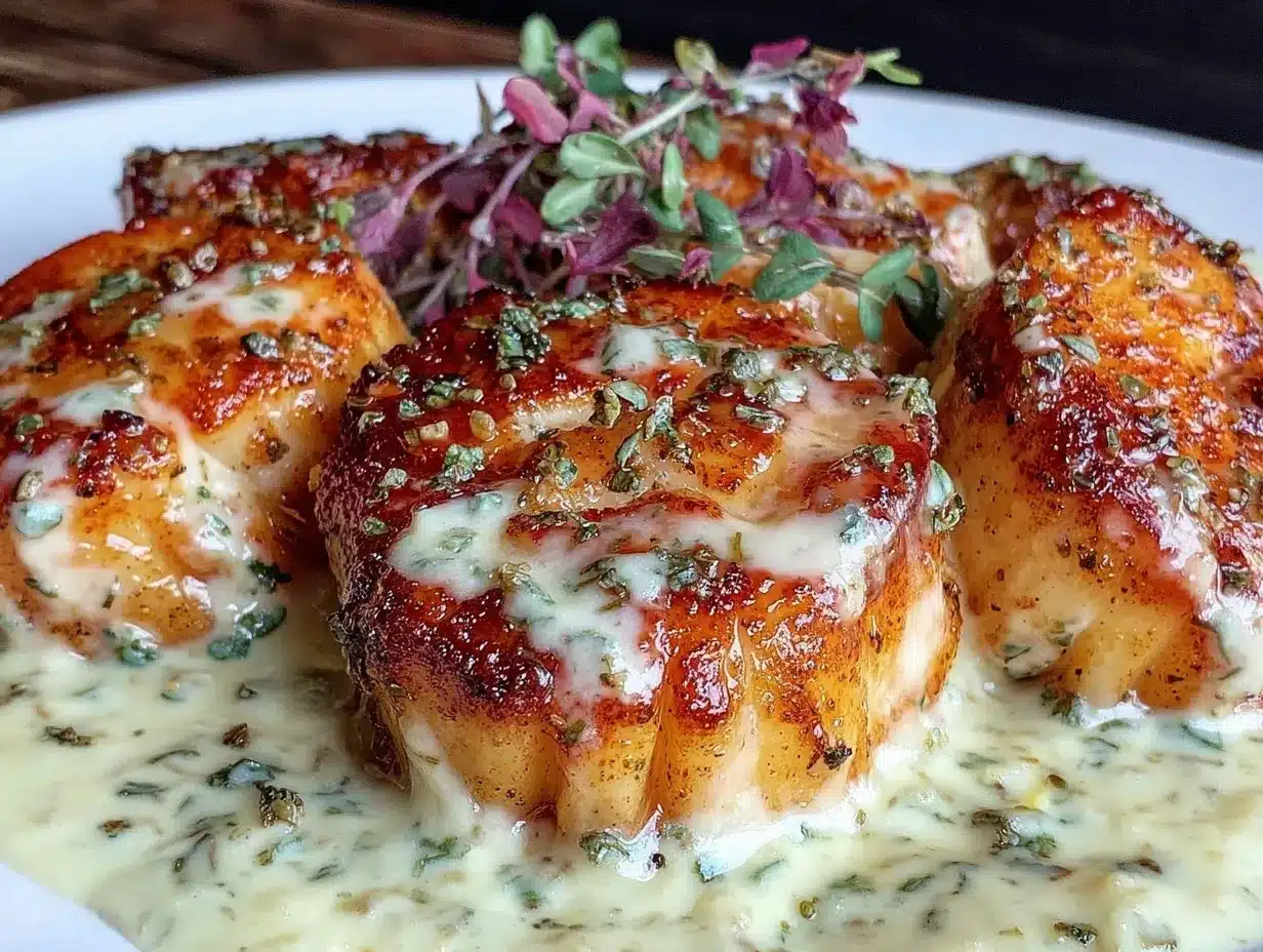 seared scallops recipe preparation steps